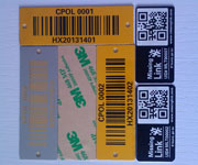 Metal Barcode Labels