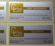 Metallized Matte Silver Polyester Labels