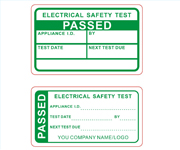 Passed PAT Testing Labels