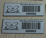 Stainless Steel Barcode Labels