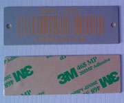 Stainless Steel Barcode Tags