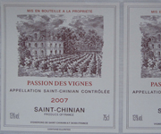 Synthetic Paper Wine Labels