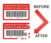 Ultra Destructible Vinyl Labels