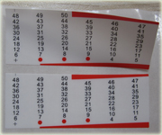 White Polyethylene Labels